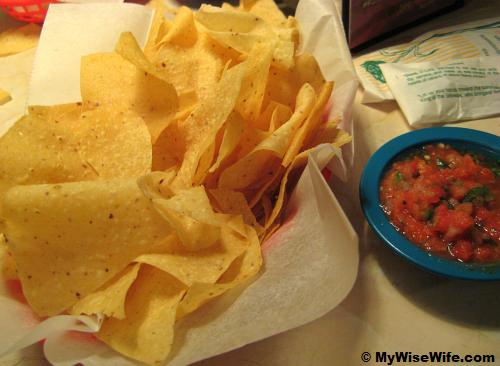Paper thin tortillas and hot salsa sauce Paper thin tortillas and hot salsa sauce