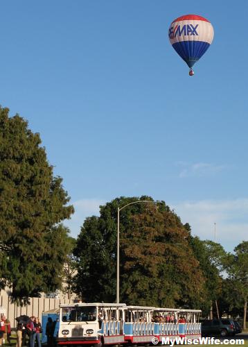 I would love to take hot air balloon ride at NASA I would love to take hot air balloon ride at NASA