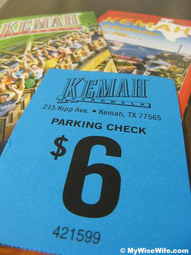 Kemah Boardwalk Parking Check