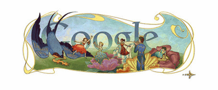 Gif Animado de Alguns Doodles do Google