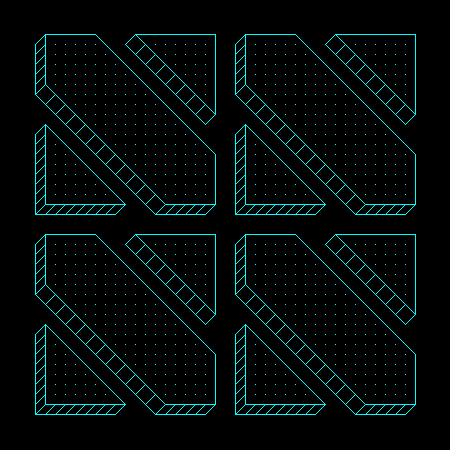 Gif Animado de uma Forma Geometrica