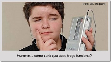 choque de cultura - iPod x walkman