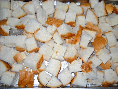 bread chunks
