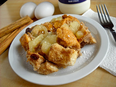 Apple Cinnamon Bread Pudding