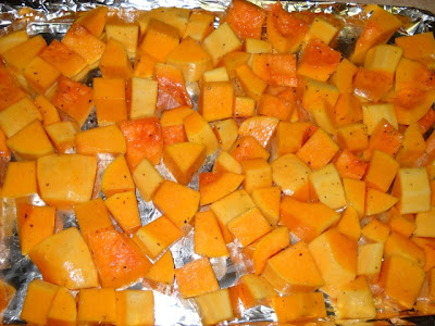 squash ready to roast