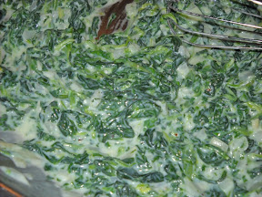 stir in spinach