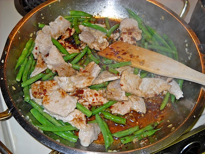 add pork and sauce