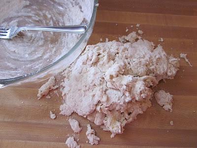 mixed dough