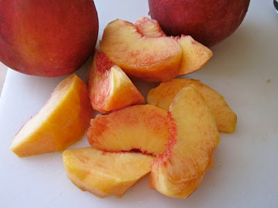 peel peaches