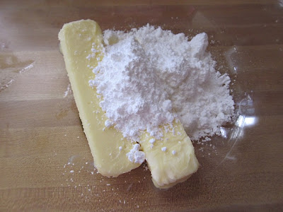 butter and sugar