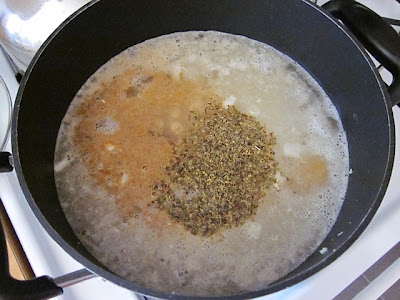 add water seasoning