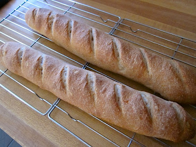 baked baguettes