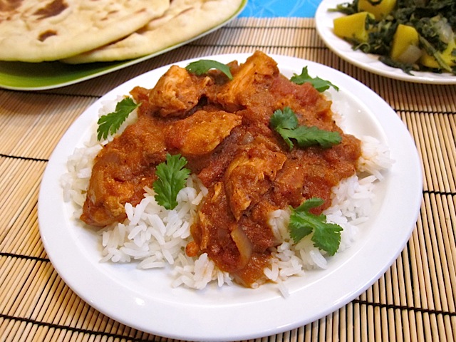 (not) butter chicken Indian