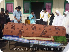 Praktek Fardhu Kifayah Penyelenggaraan Jenazah di SMAN Pintar Kuansing9