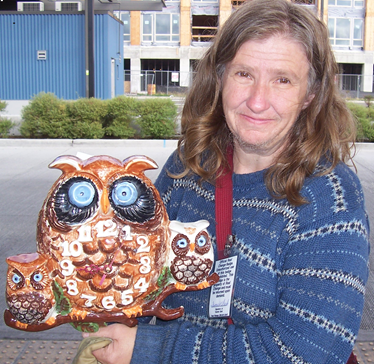 Tammie and her owls