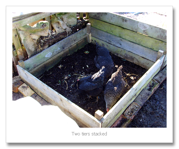 allotment heaven: how to make a beehive compost bin