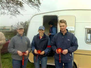 5th Team - South Lammermuir - Robin McTaggart, Amy Brown and Ellen Edgar