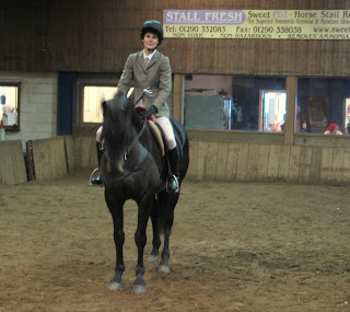 Winner of the Unrestricted Novice Working Hunter and the Working Hunter Championship - Jennifer Smail on Storytime