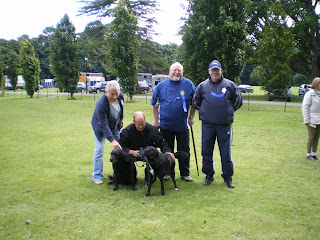 Kevin, The dogs and the lovely men from Hollybush.