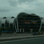Uniquely designed building on Vung Tau beach