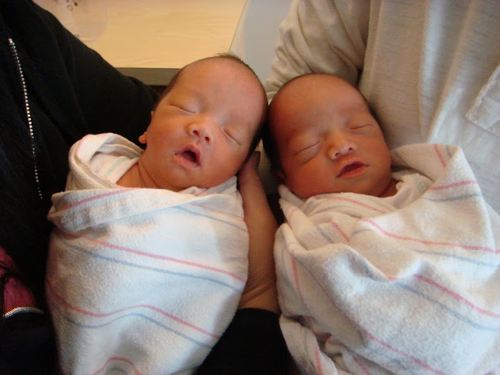 Aidan Lam and Brooke Lam