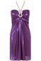 Shimmer Evening Dress with Diamante Knot Shimmer Evening Dress with Diamante Knot