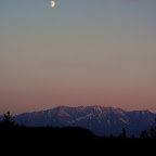 Moonrise over the Chugach