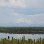The Wrangells from south of Glennallen