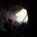 An old mineshaft in Glacier Gulch