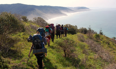 Hiking on the last day