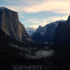 Yosemite Valley, Half Dome, and Bridal Veil Falls