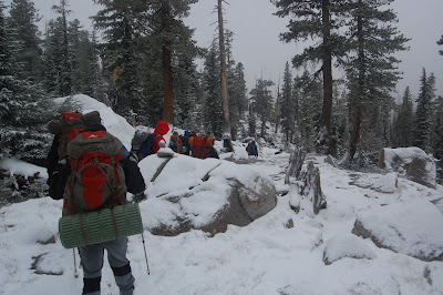 Hiking back Sunday morning