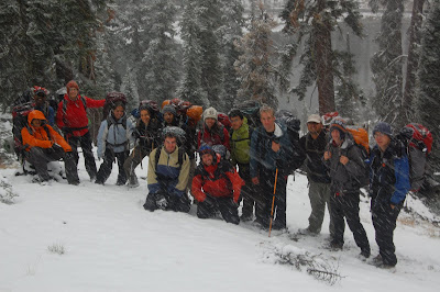 Group shot at Mosquito Lake