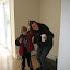 Look! Standing in the area which must not be stood in!