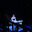 My camera batteries died. Now you have to deal with poor cell phone quality shots of Amanda on stage.