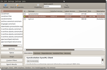 Screenshot-Synaptic Package Manager Screenshot-Synaptic Package Manager