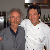 Jean Pütz mit Chefkoch Andreas Prophet