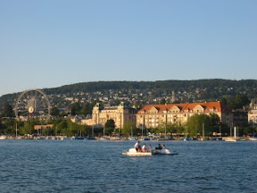 Jump in Lake Zurich. People do that.