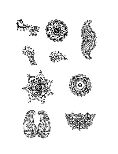 Arabic Tattoo Designs from Top Artists and Illustrators arabic henna 