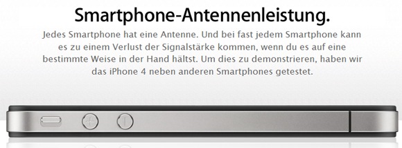 Smartphone-Antennenleistung