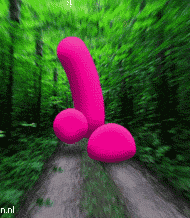 walking balls n dick