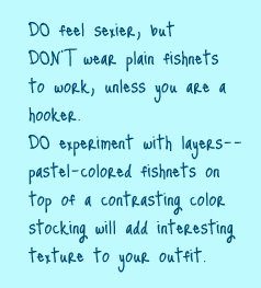 more tips for wearing garters