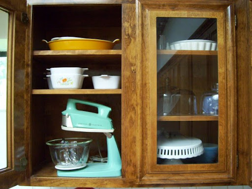 2nd kitchen cupboard, decluttered