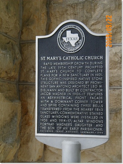 Fredericksburg, Texas - St. Mary's Catholic Church