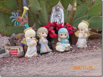 Precious Moments nativity figures