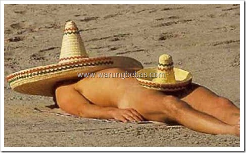 penggunaan-topi-mexico