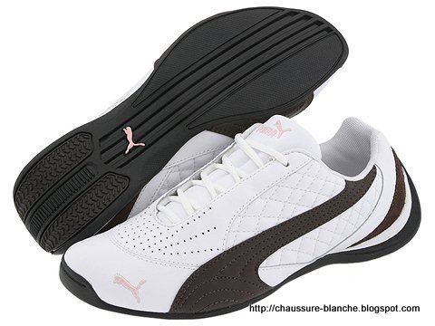 Chaussure blanche:510662