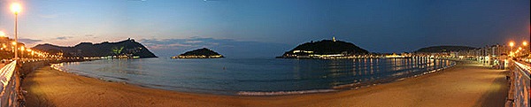 Donostia panorama Kontxa Donostia panorama Kontxa