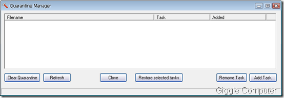 RemoveIT Pro - Quanrantine Manager