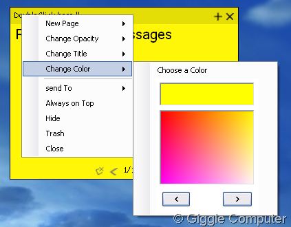 Change color